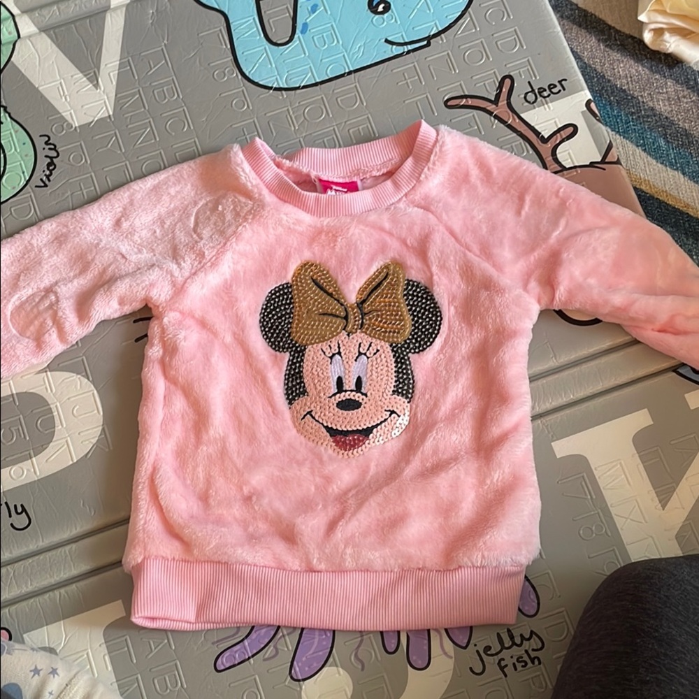 toddler minnie mouse sweatshirt